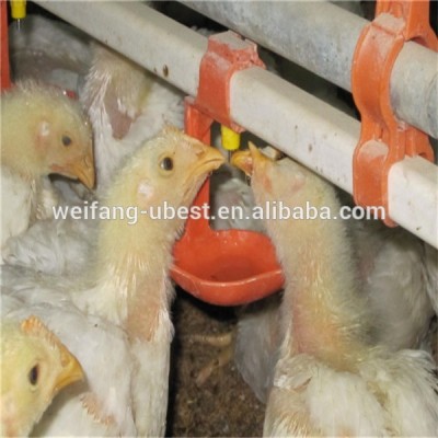 Automatic poultry broiler chicken nipple drinker